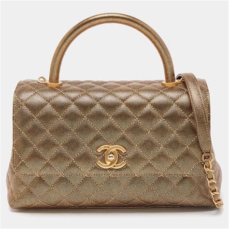 chanel coco handle size|chanel coco top handle small.